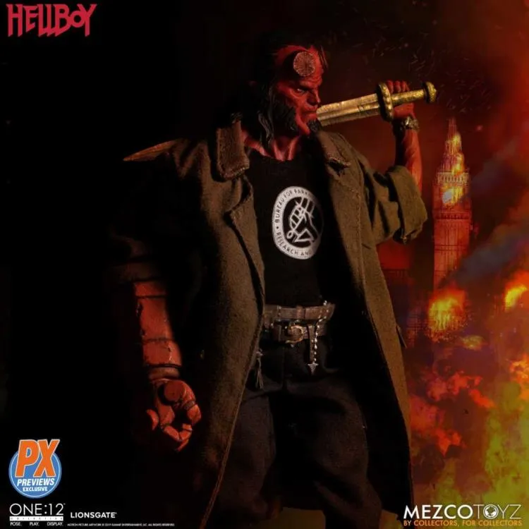 Mezco Toyz One:12 Collective: Hellboy PX Exclusive Action Figure