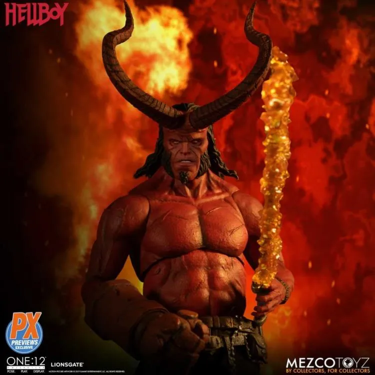 Mezco Toyz One:12 Collective: Hellboy PX Exclusive Action Figure