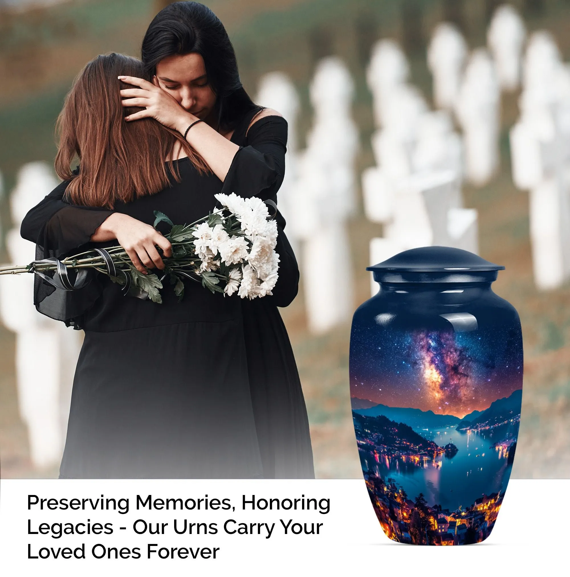 Milkyway Urn - Ideal Tribute to Remember Female Loved Ones