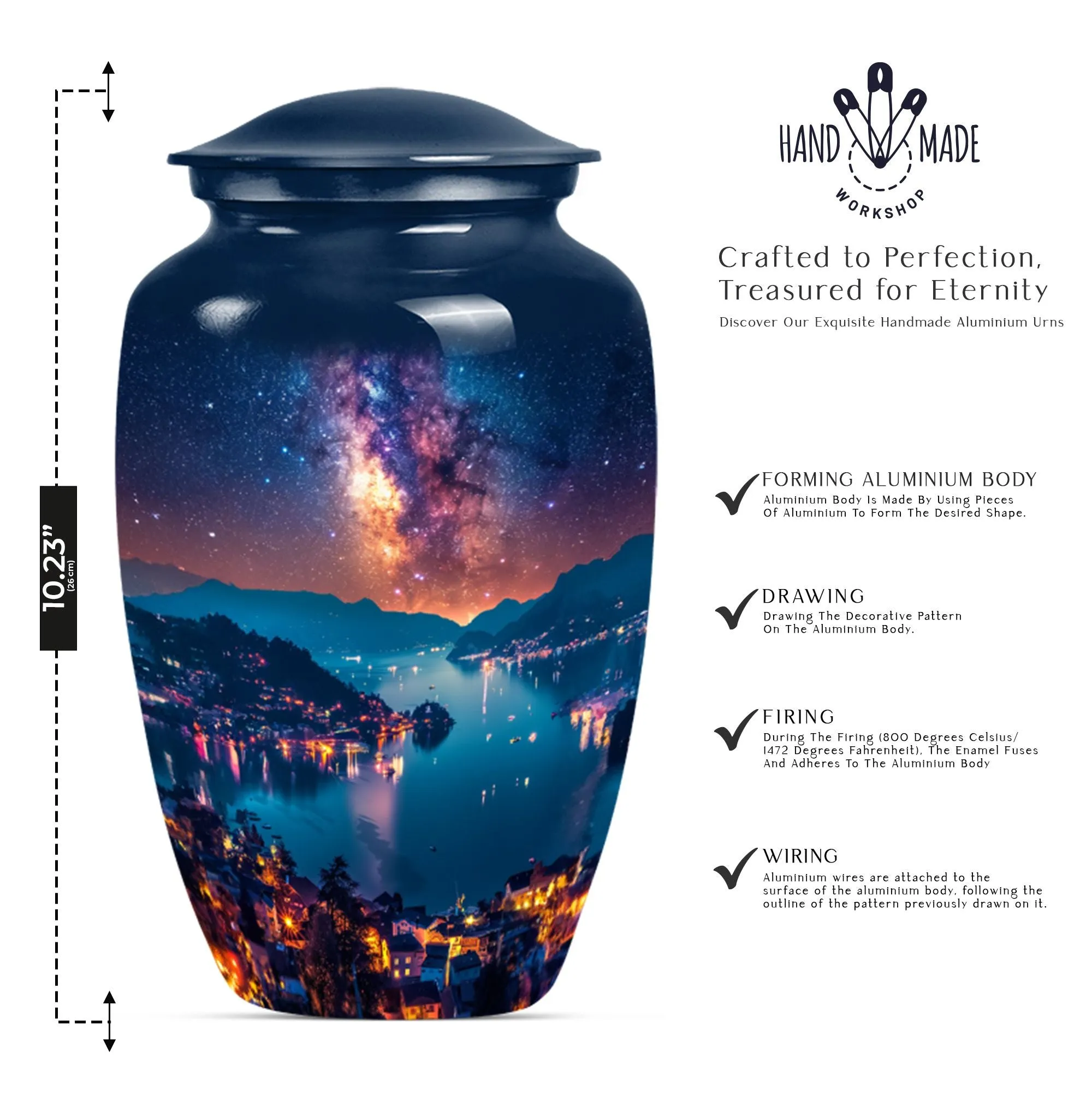 Milkyway Urn - Ideal Tribute to Remember Female Loved Ones