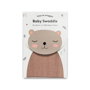 Mini Muslin Swaddle, Berry