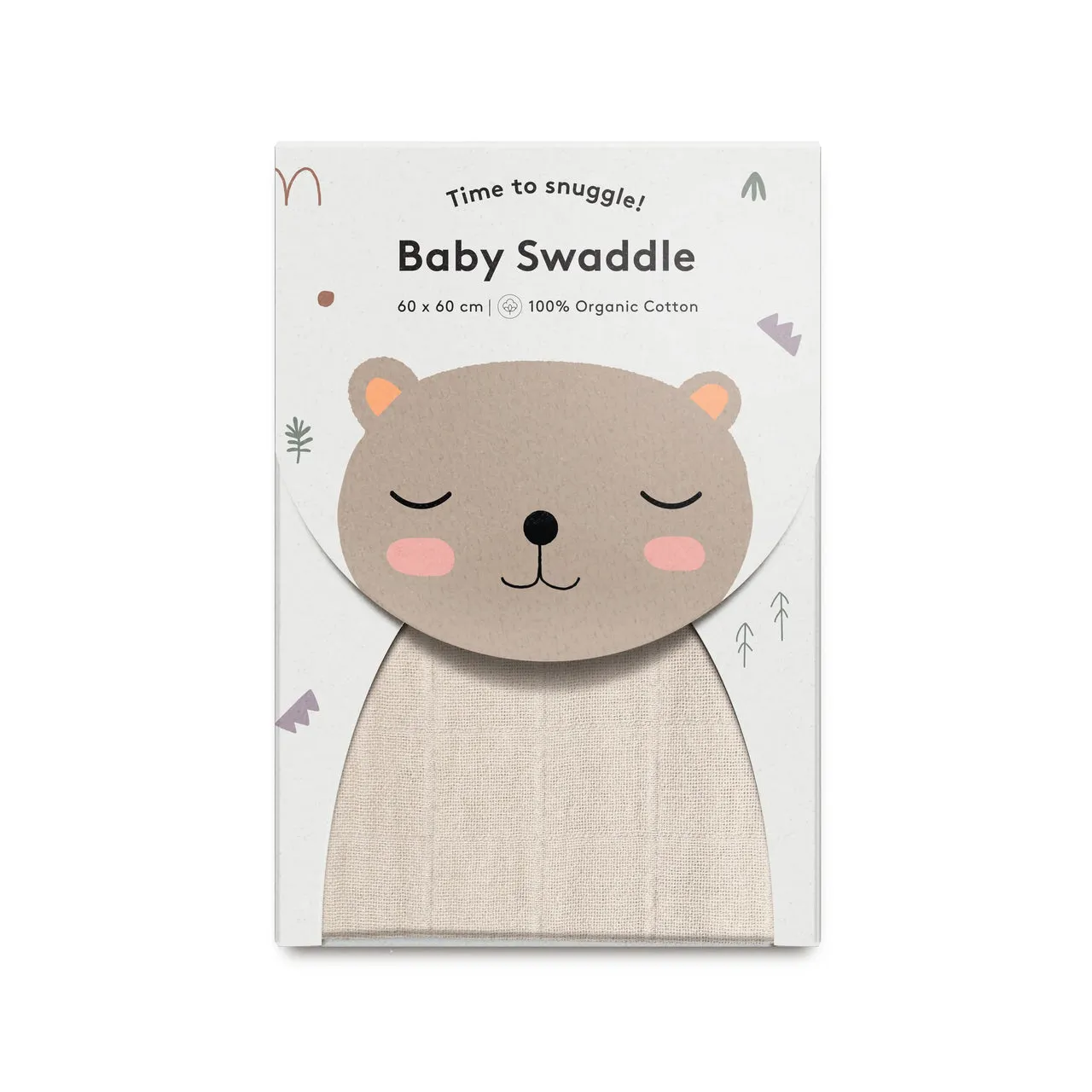 Mini Muslin Swaddle, Oat