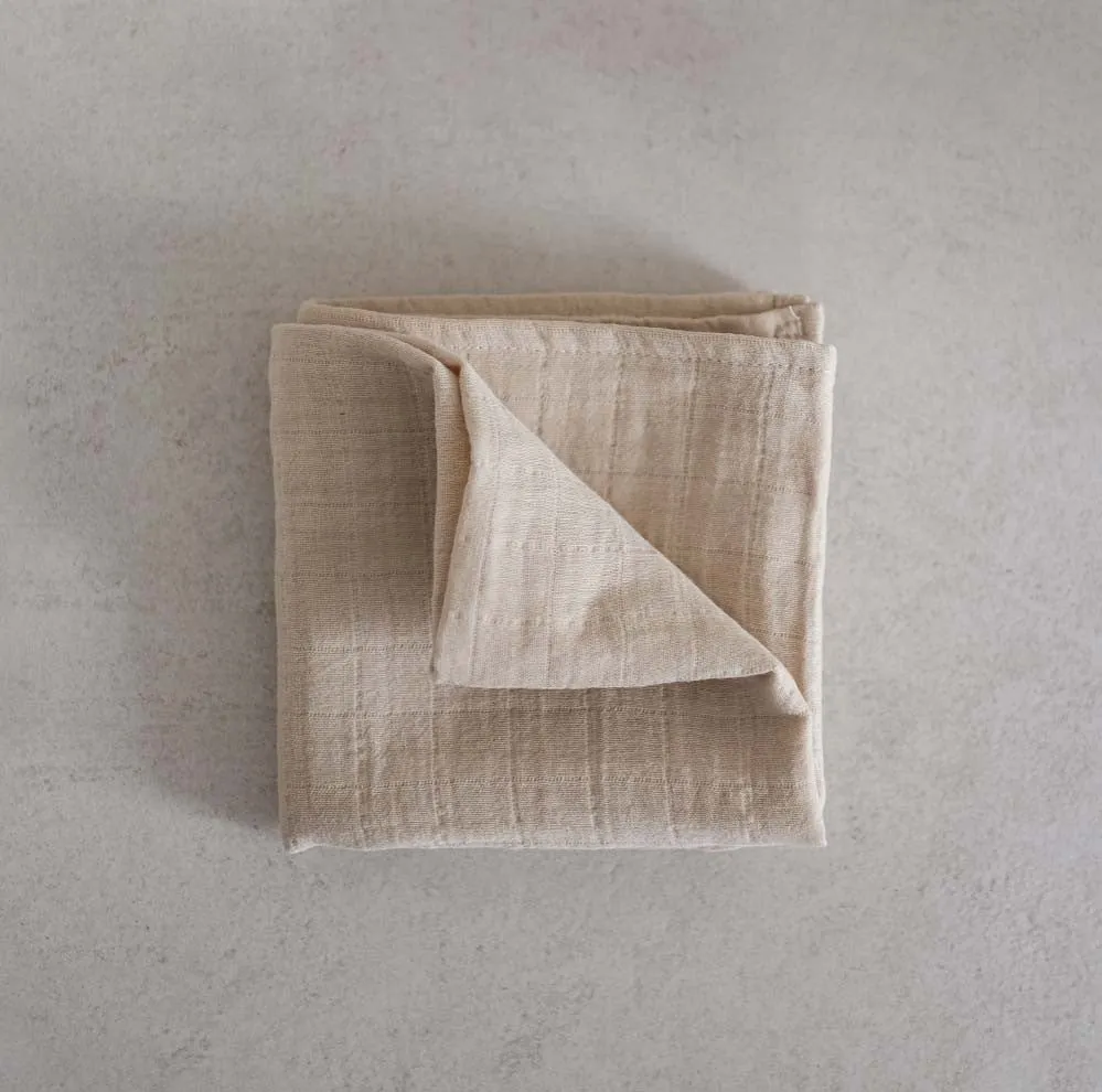 Mini Muslin Swaddle, Oat