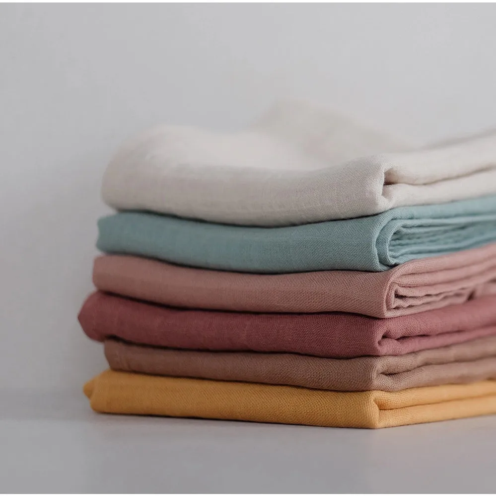 Mini Muslin Swaddle, Oat