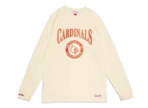 Mitchell & Ness Louisville Cardinals NCAA Archive Logo L/S Tee xld