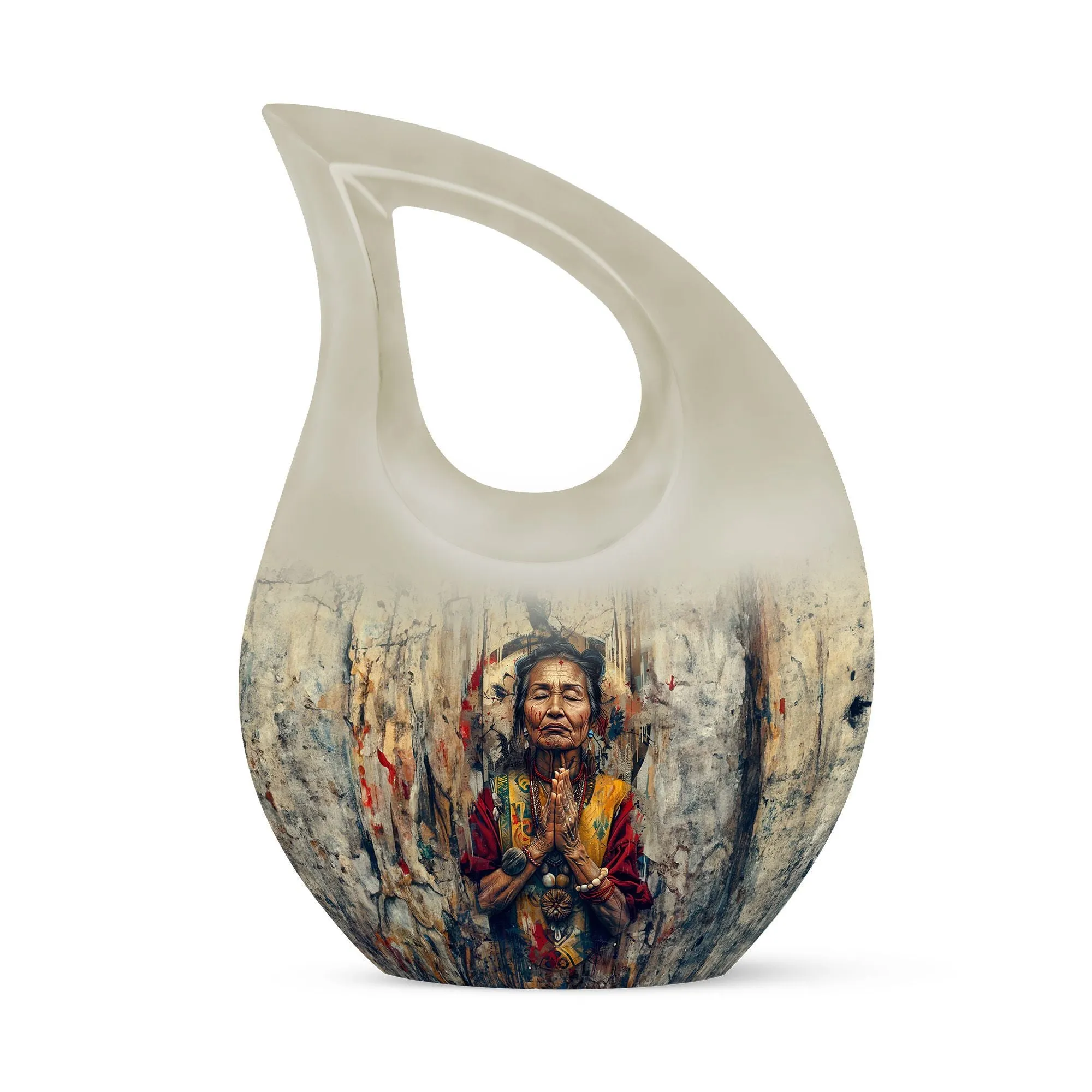 Native American Urn - Unique Memorial Urn for Ashes