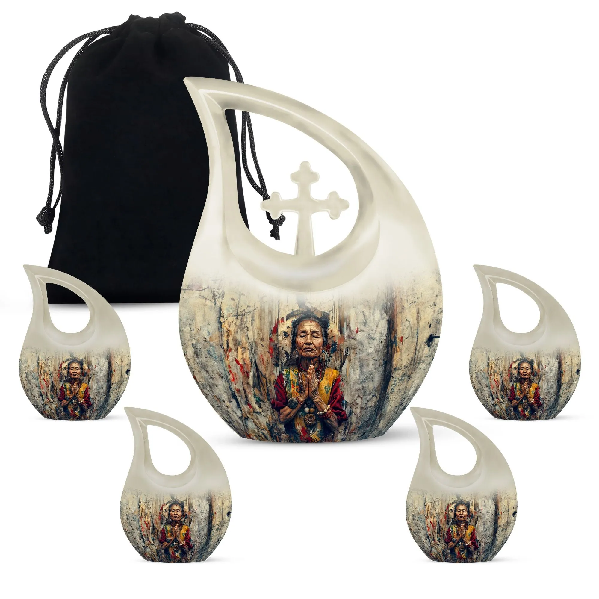 Native American Urn - Unique Memorial Urn for Ashes