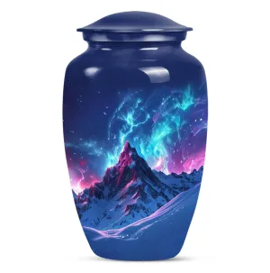 Northern Lights Memorial Keepsake - Classic Cremation Urn