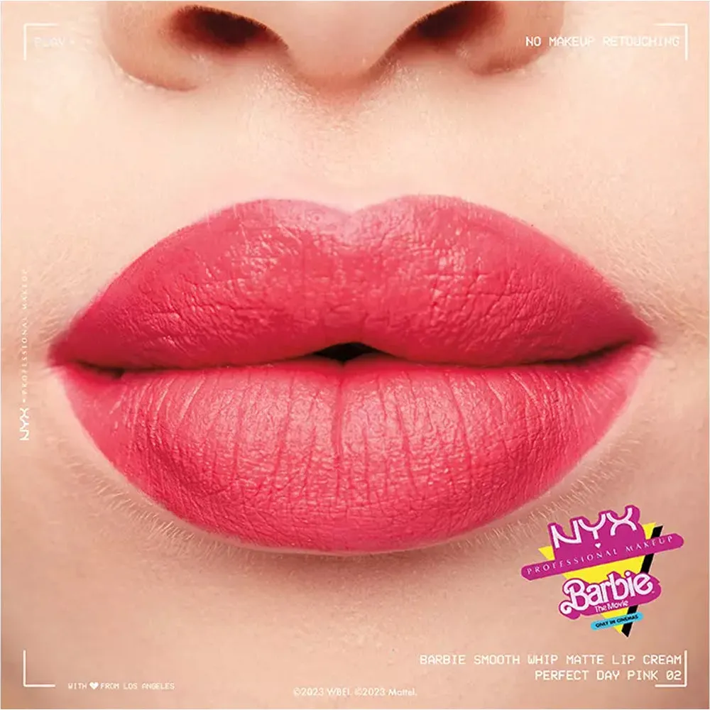 NYX Barbie Smooth Whip Lip Cream 02 Day Pink