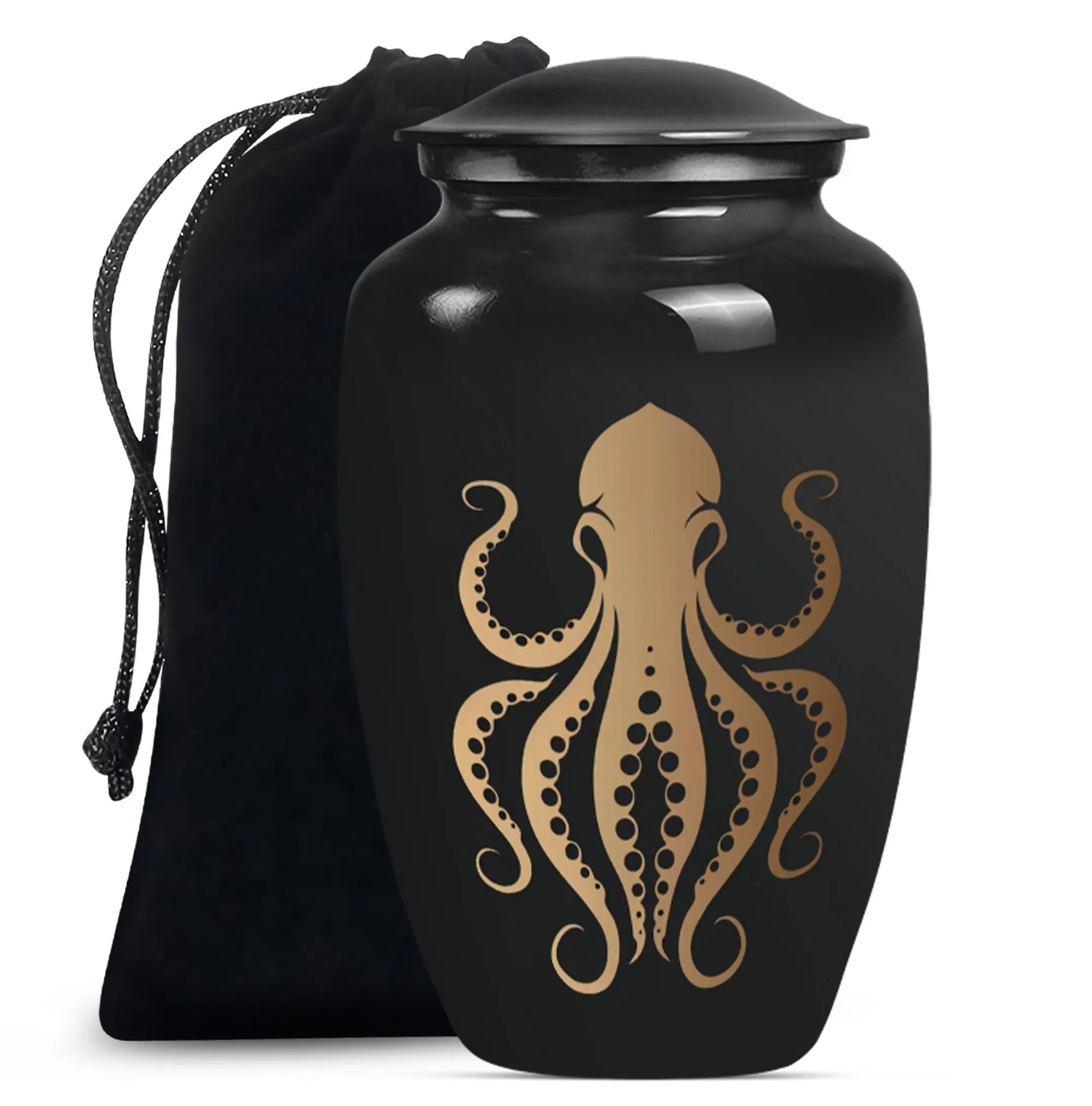 Octopus Eternity Vessel - A Cremation Tribute for Women Ashes