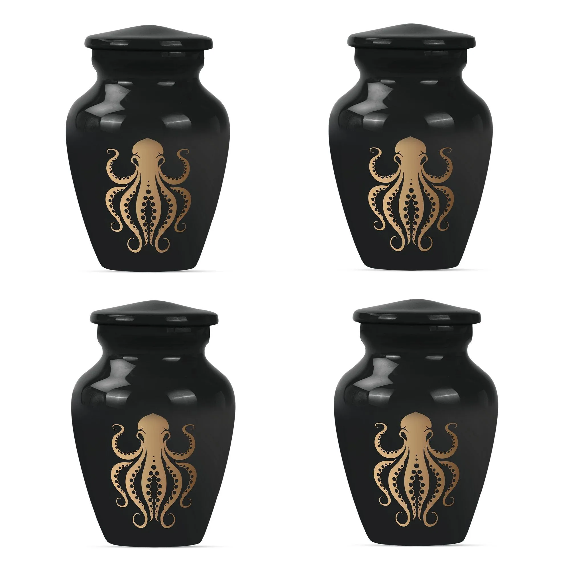 Octopus Eternity Vessel - A Cremation Tribute for Women Ashes