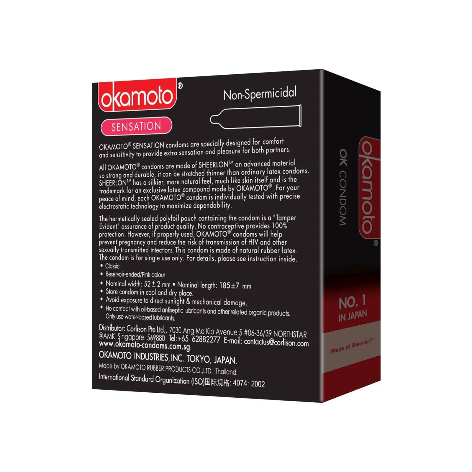 Okamoto - Sensation Condoms