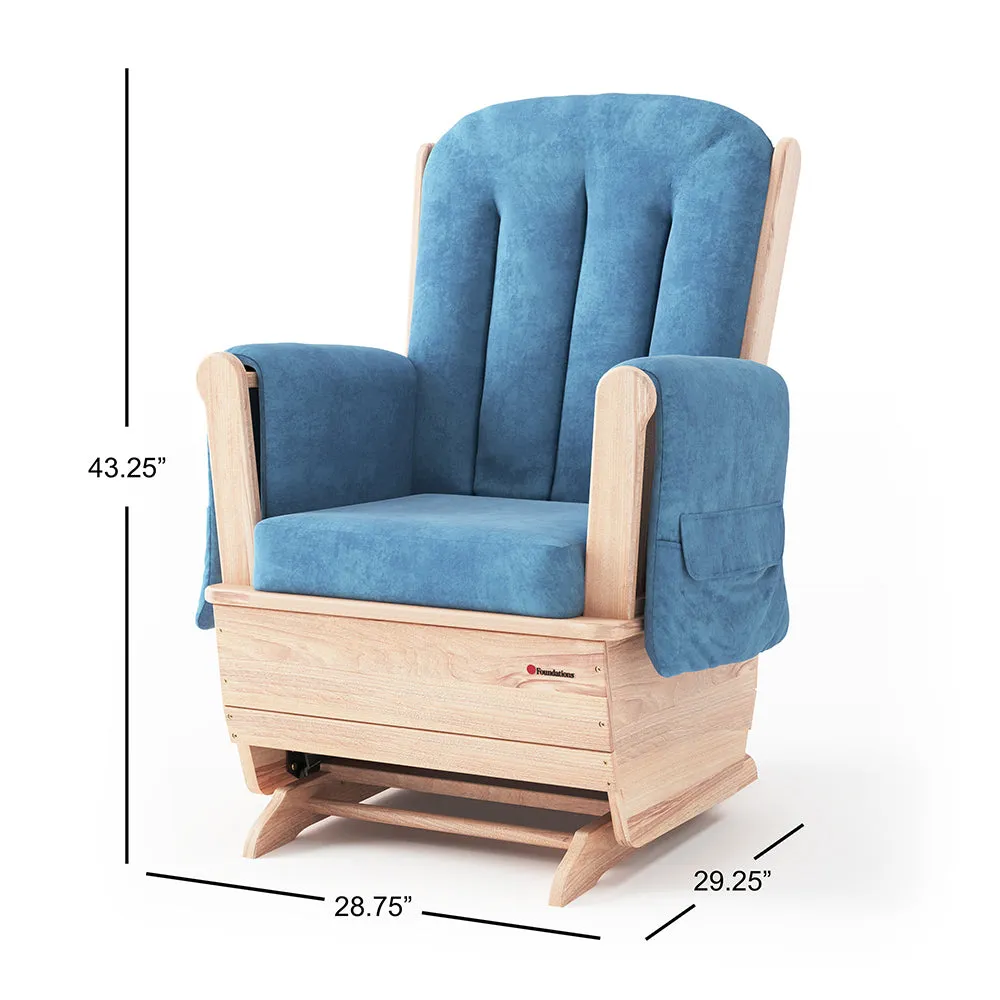 Oversized Glider Rocker Chair