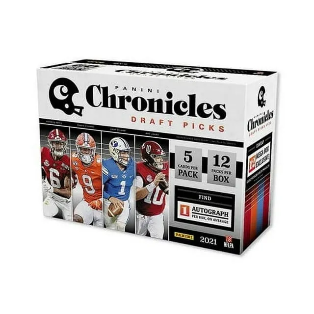 Panini Chronicles Draft Picks Football Mega Box (Orange Parallels)