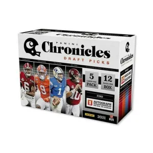 Panini Chronicles Draft Picks Football Mega Box (Orange Parallels)