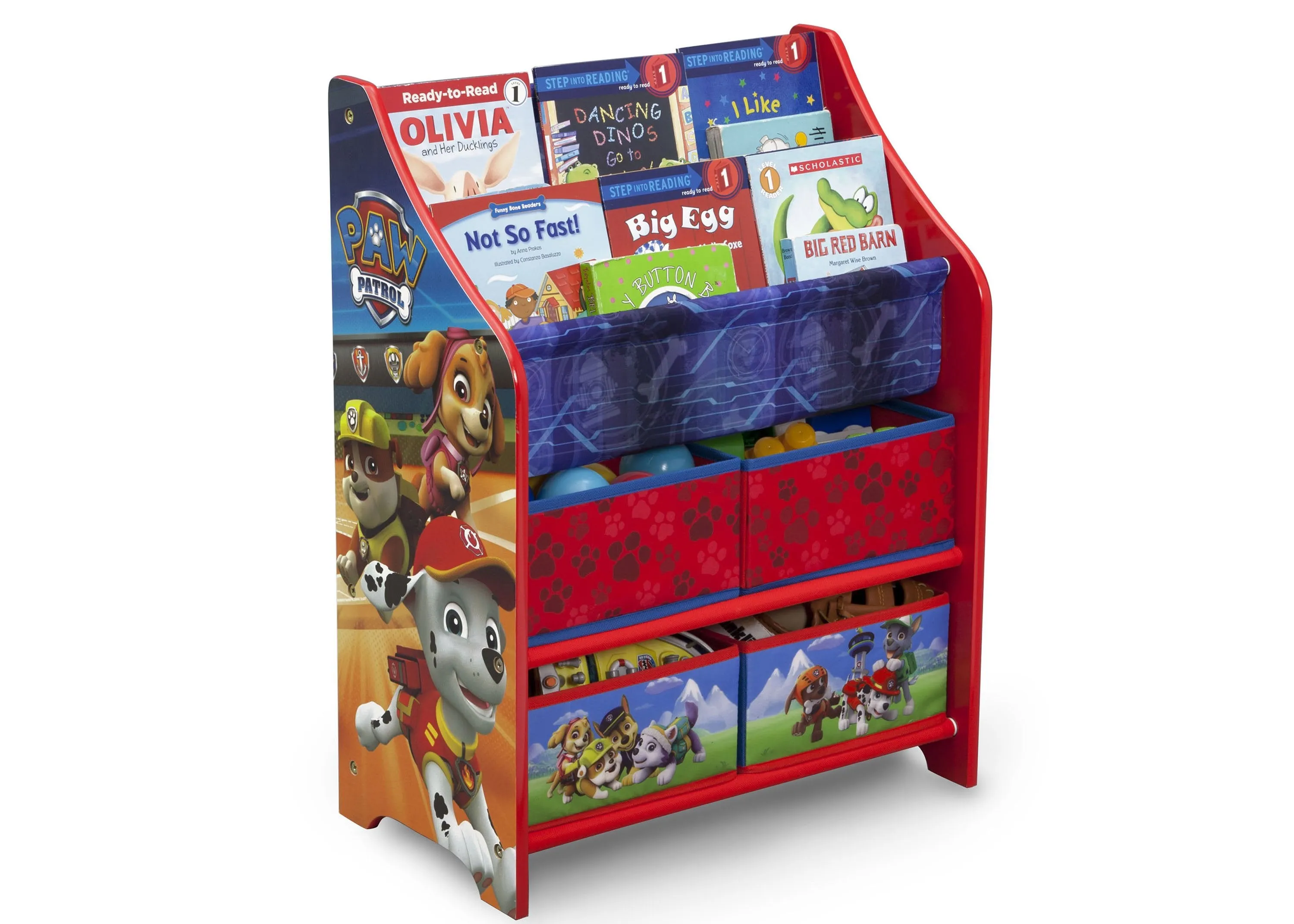 PAW Patrol Book and Toy Organizer