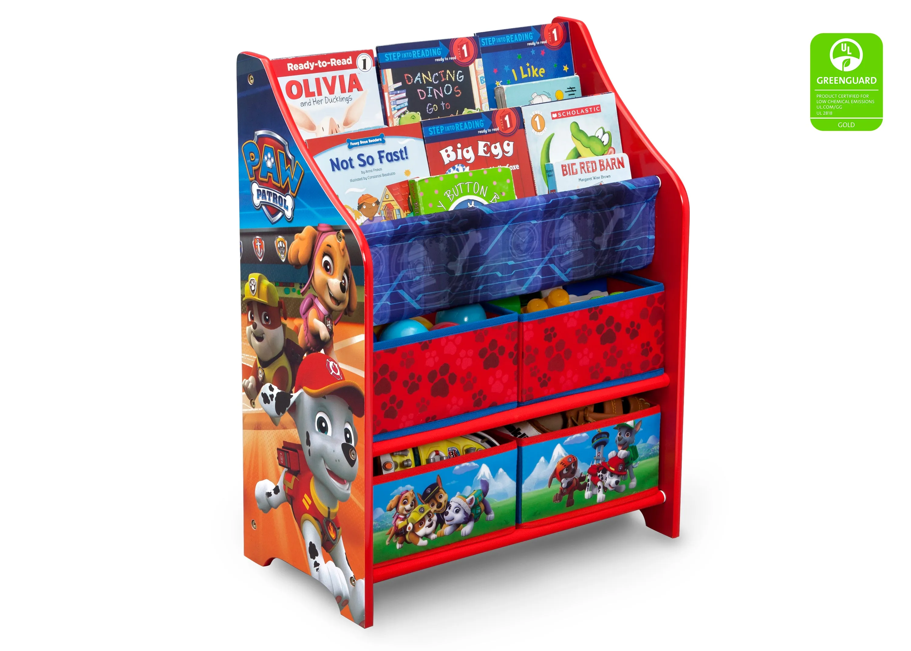 PAW Patrol Book and Toy Organizer
