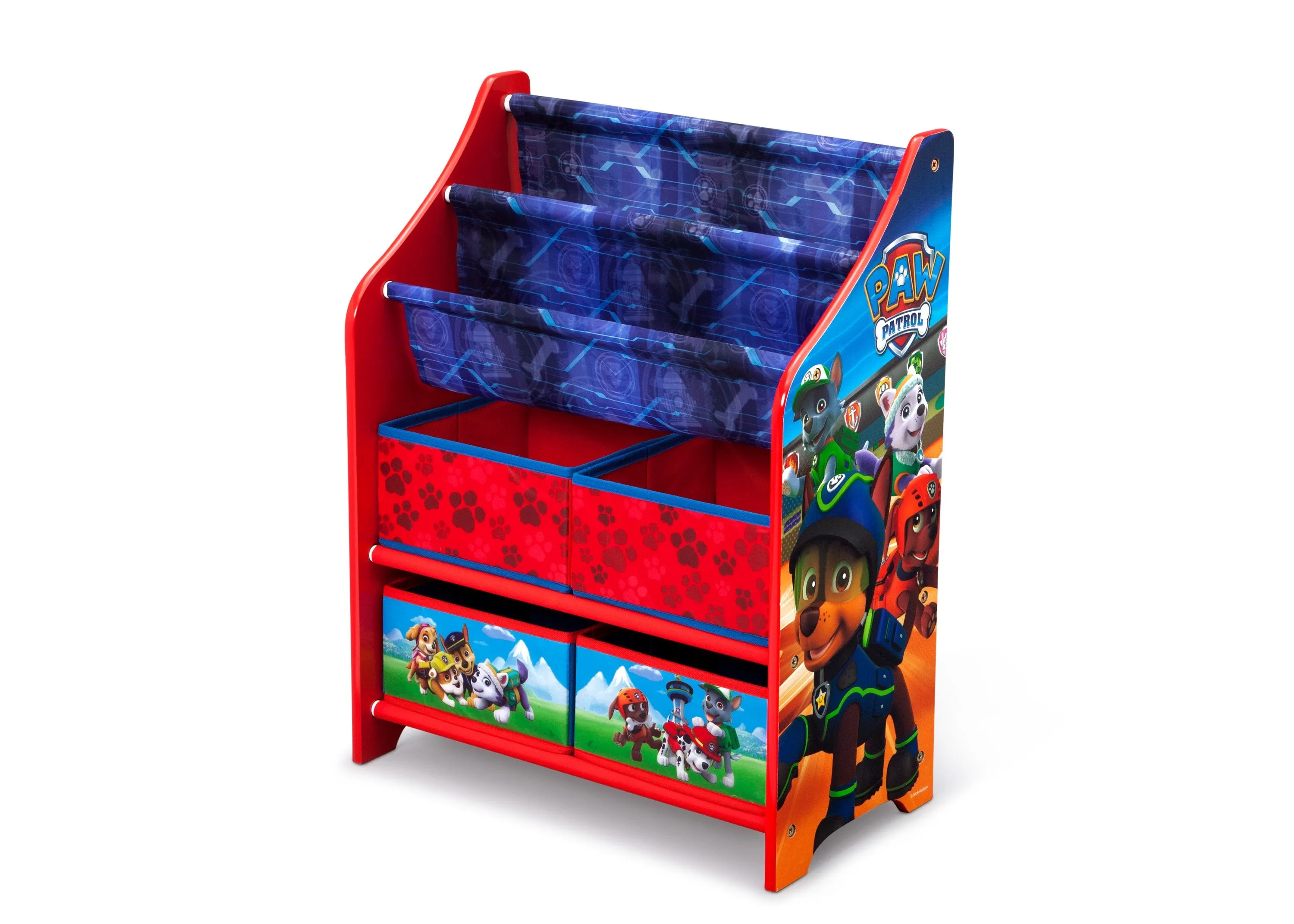 PAW Patrol Book and Toy Organizer