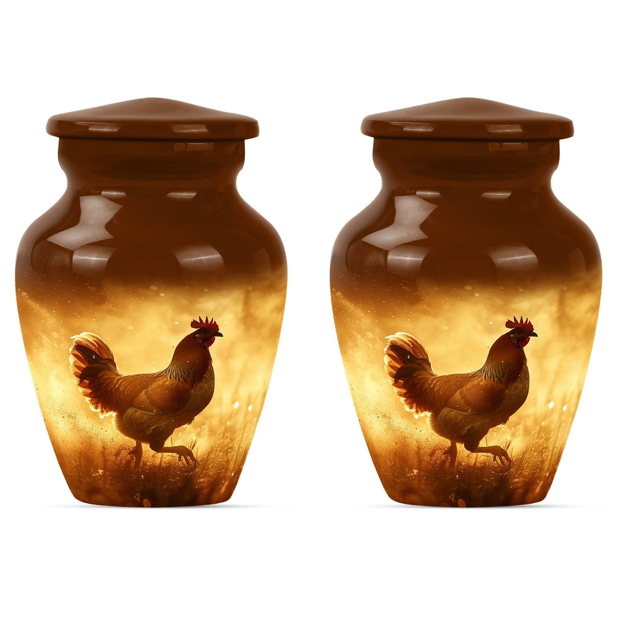 Peaceful Serenity Chicken Urn - A Timeless Tribute to Loved Ones