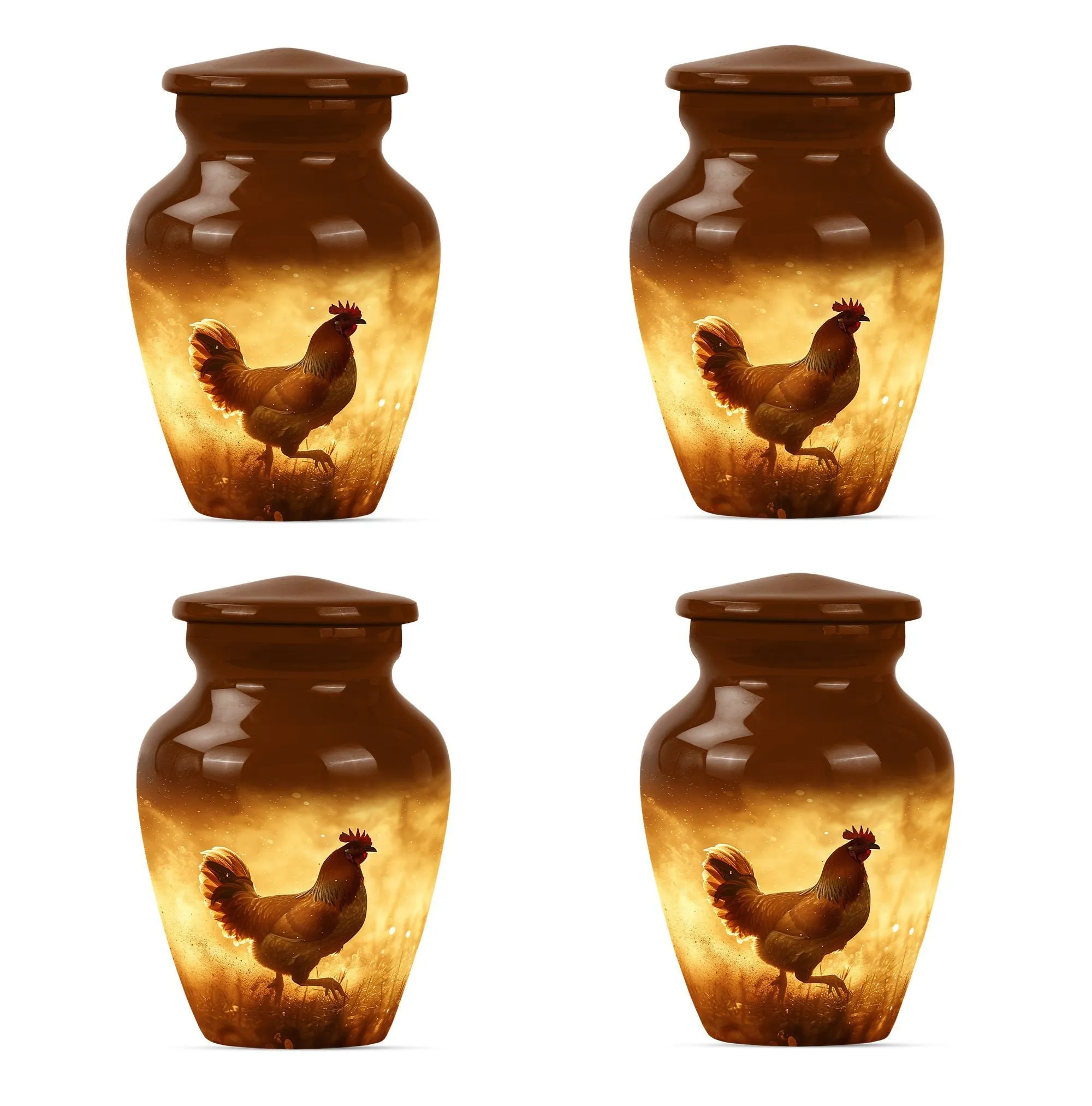 Peaceful Serenity Chicken Urn - A Timeless Tribute to Loved Ones