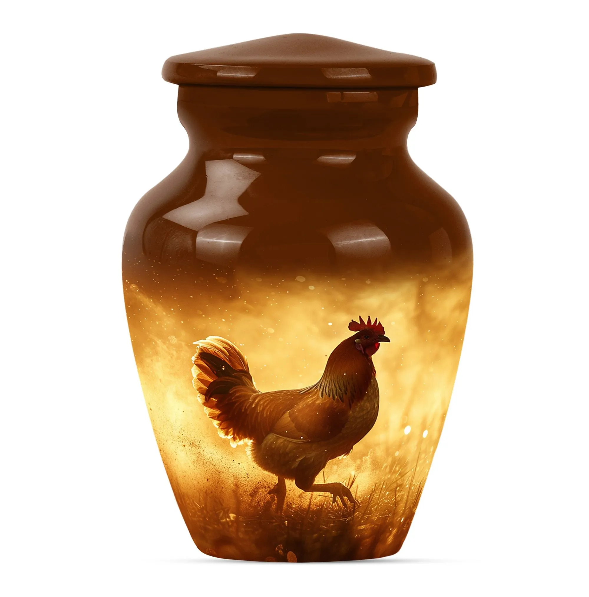 Peaceful Serenity Chicken Urn - A Timeless Tribute to Loved Ones