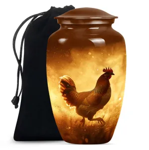 Peaceful Serenity Chicken Urn - A Timeless Tribute to Loved Ones