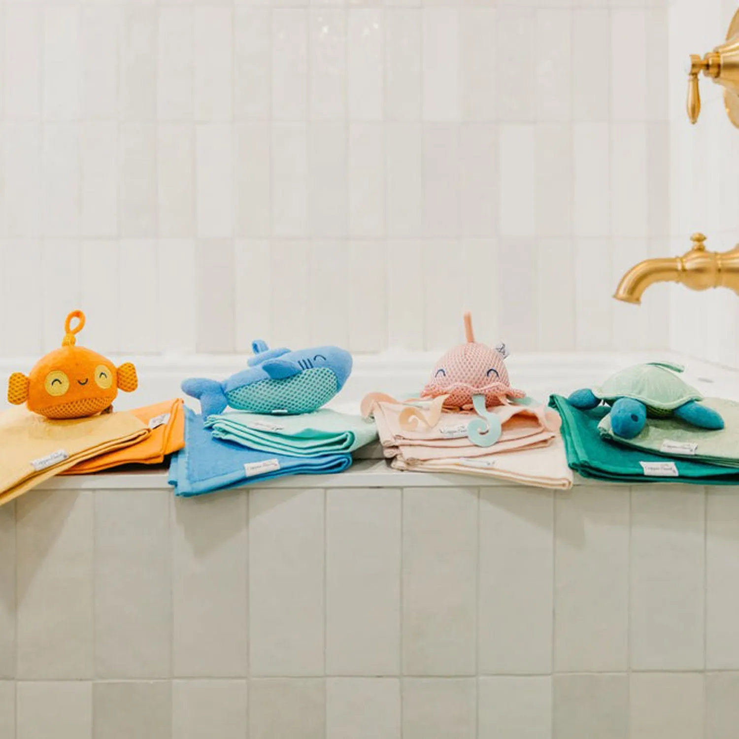 Plush Bath Toy Set