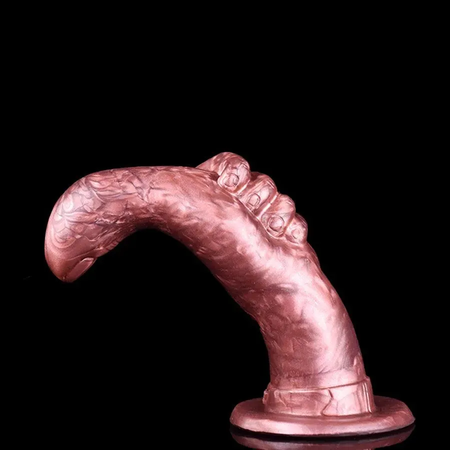 Praise Gesture Suction Cup Dildo