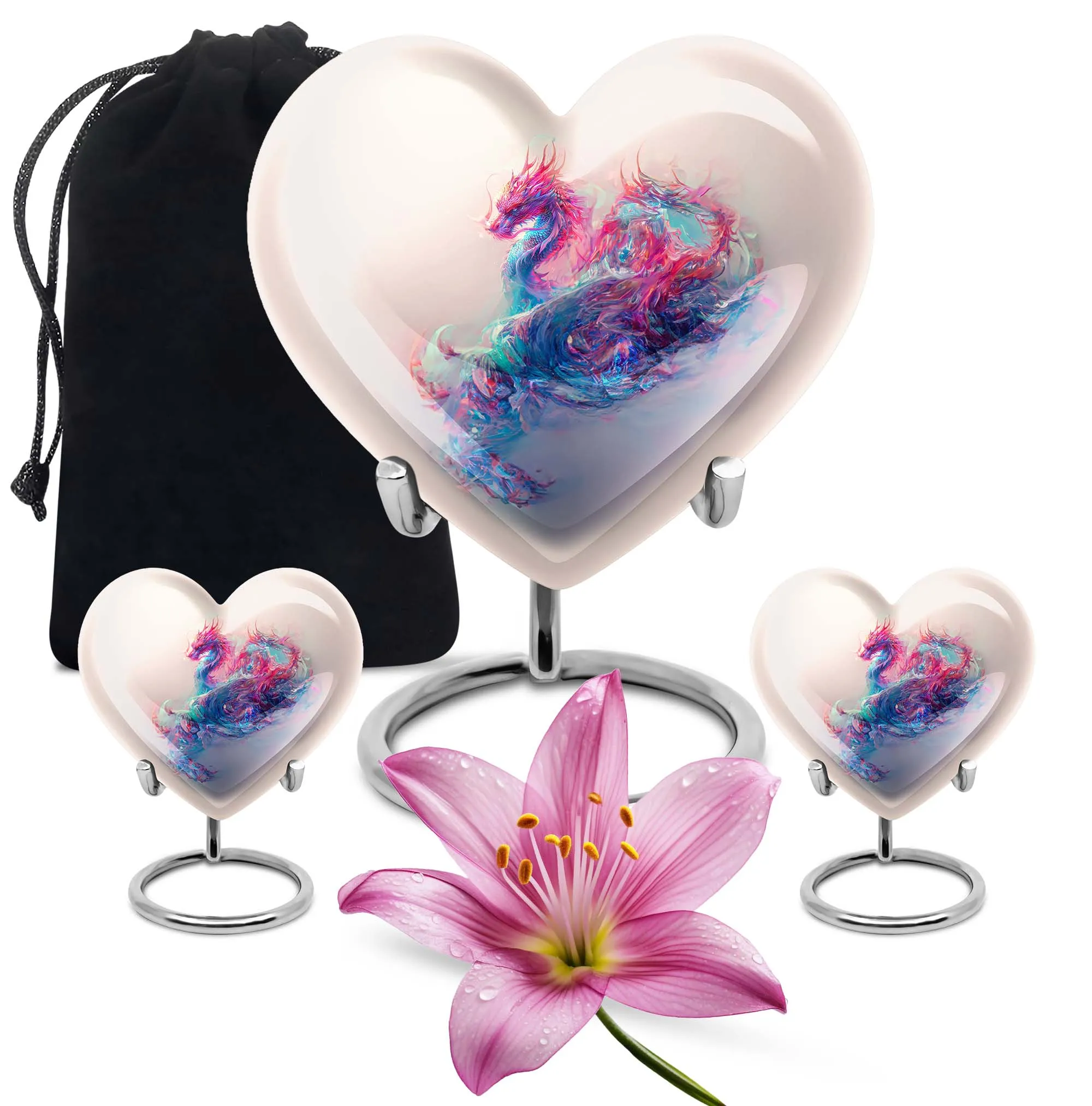 PreservHeart - Dragon Themed Customizable Cremation Urn