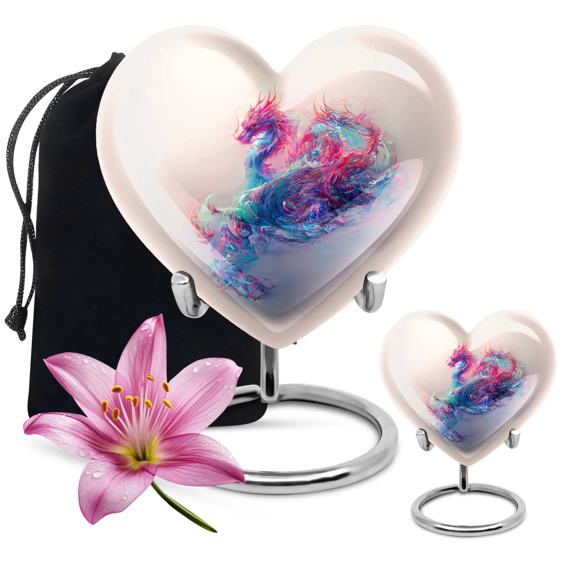 PreservHeart - Dragon Themed Customizable Cremation Urn