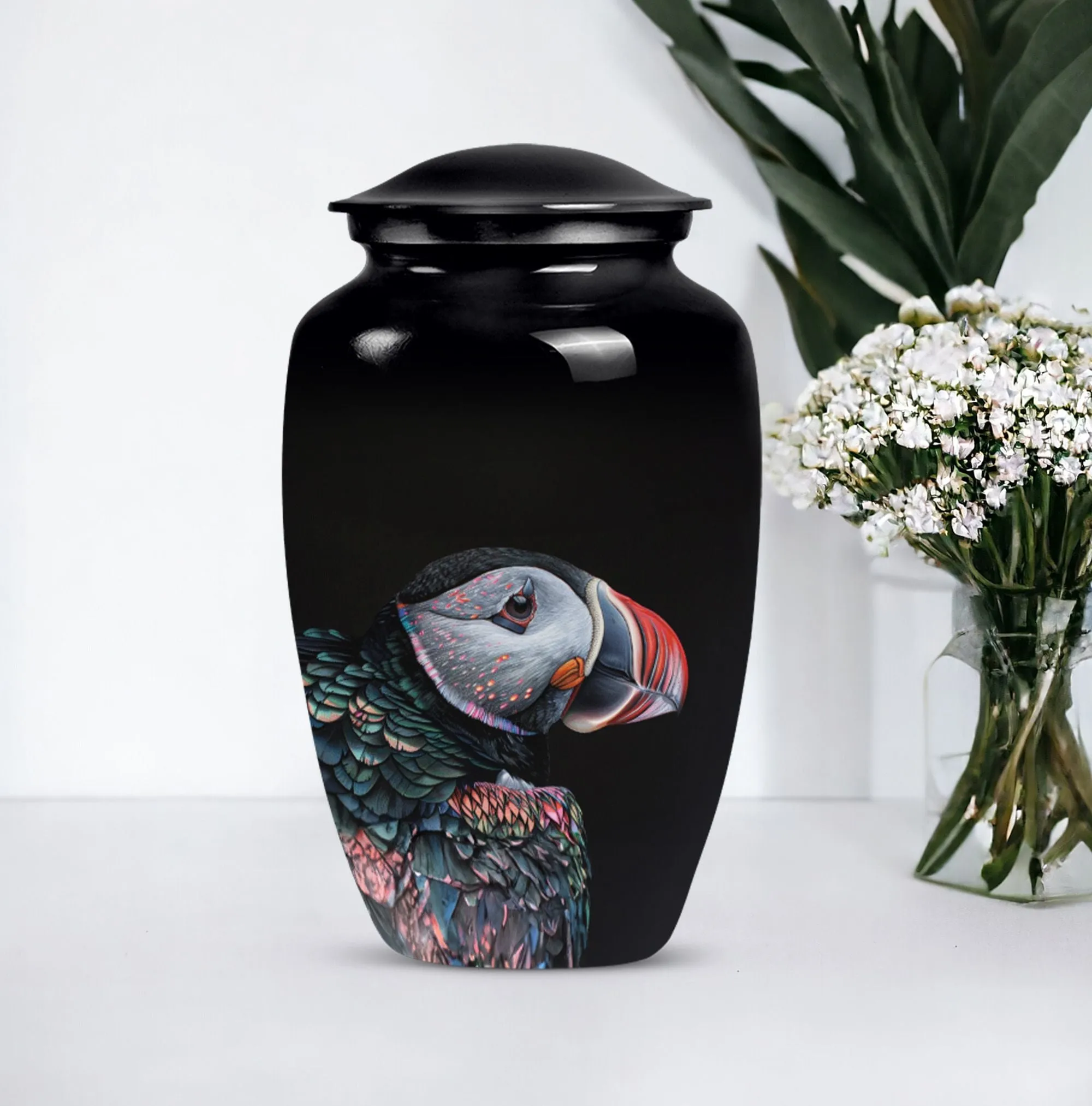Puffin Bird Cremation Urn: A Subtle Homage to Your Beloved Mom