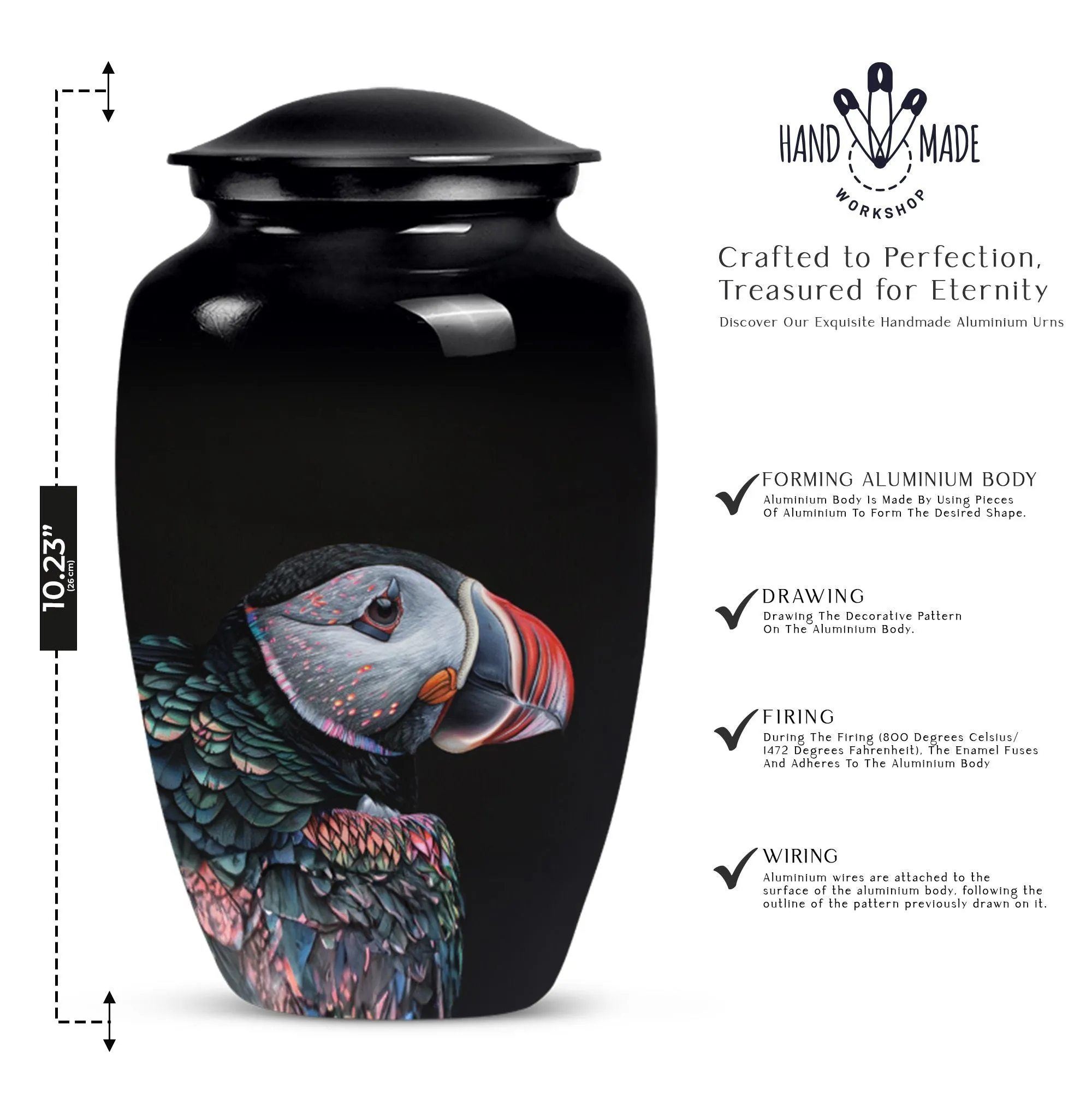 Puffin Bird Cremation Urn: A Subtle Homage to Your Beloved Mom
