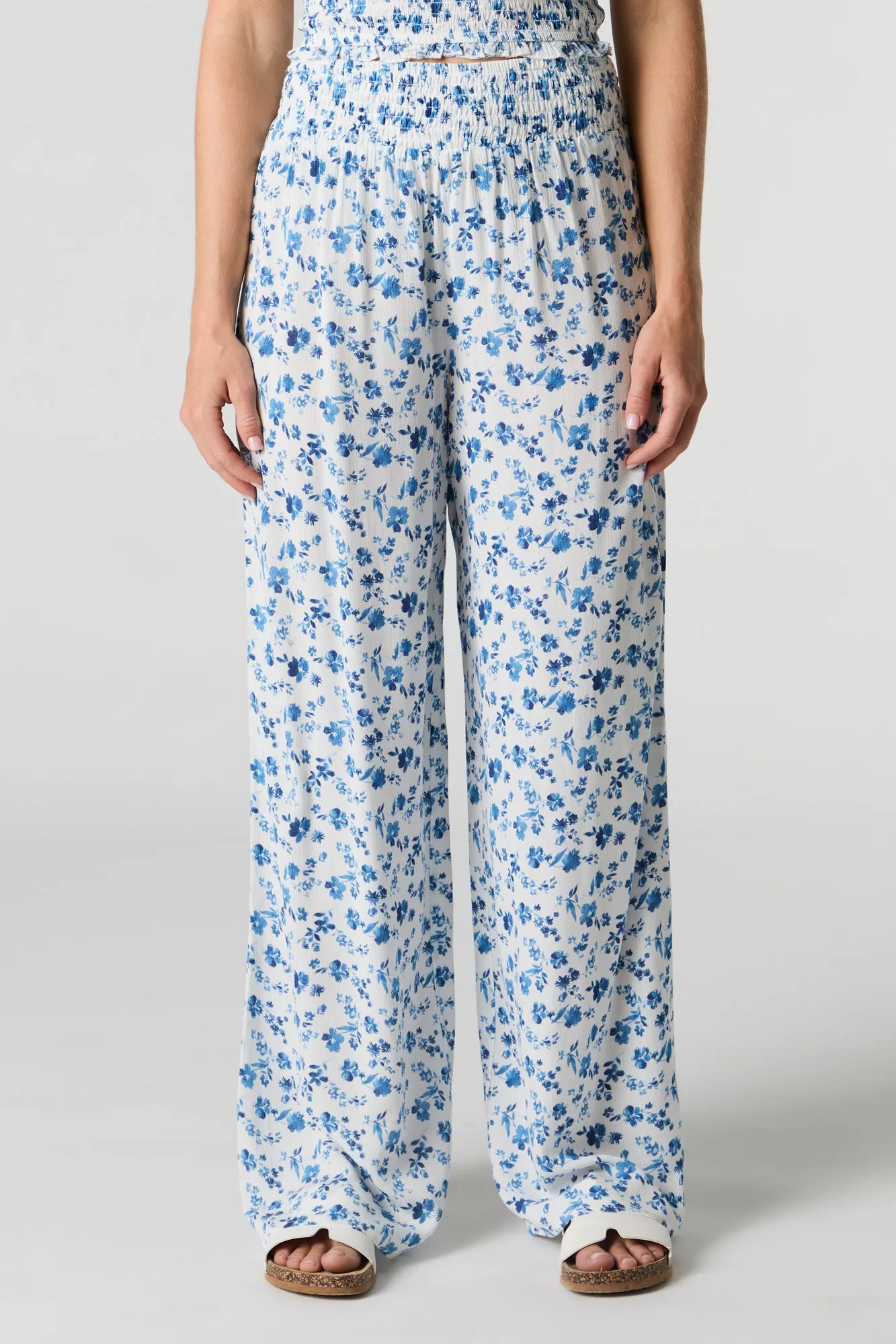 Pull On Flowy Wide Leg Pant
