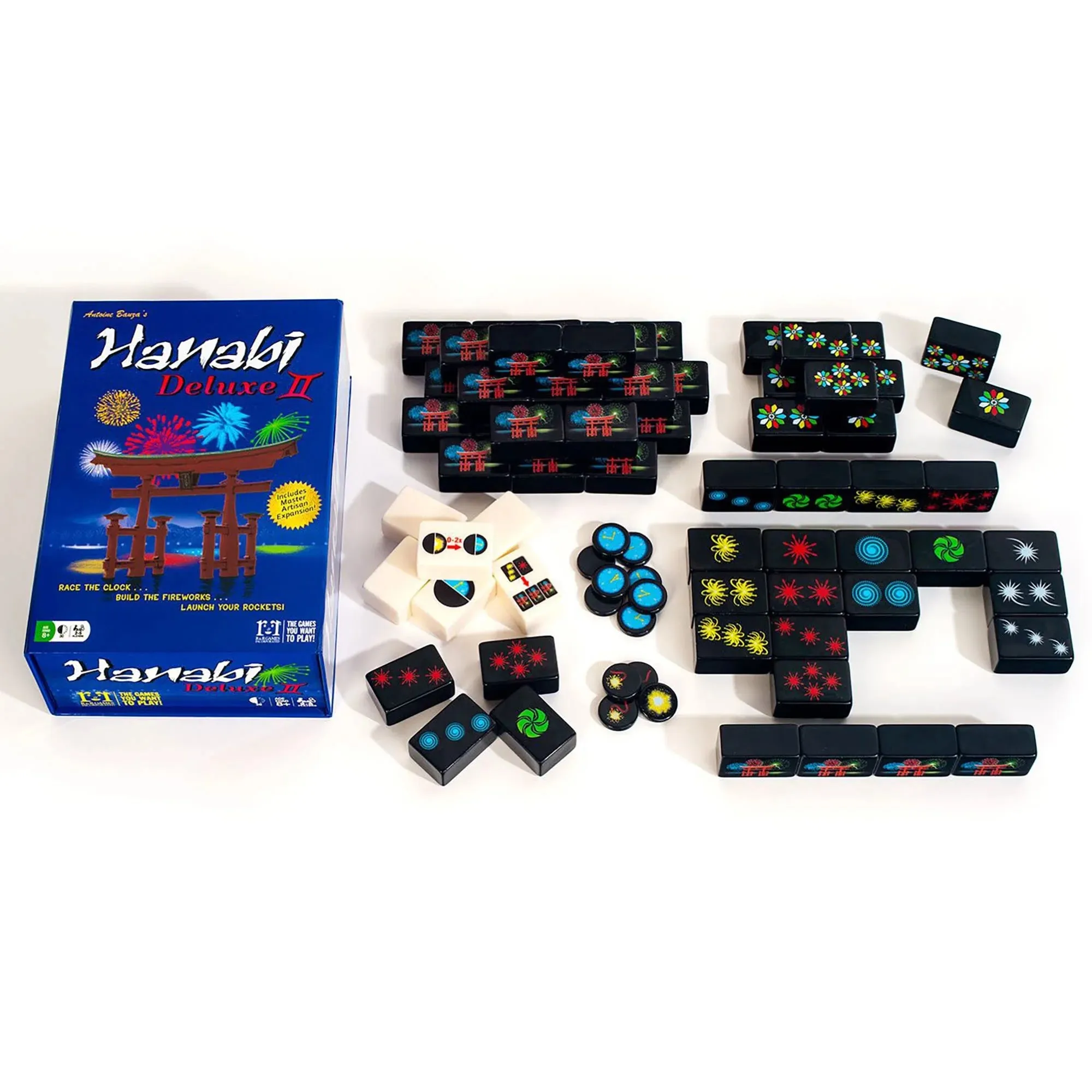 R&R Games 871 Hanabi Deluxe II Strategy Game