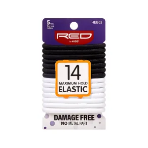 Red By Kiss Elastic Band 5mm - 14 Ct
