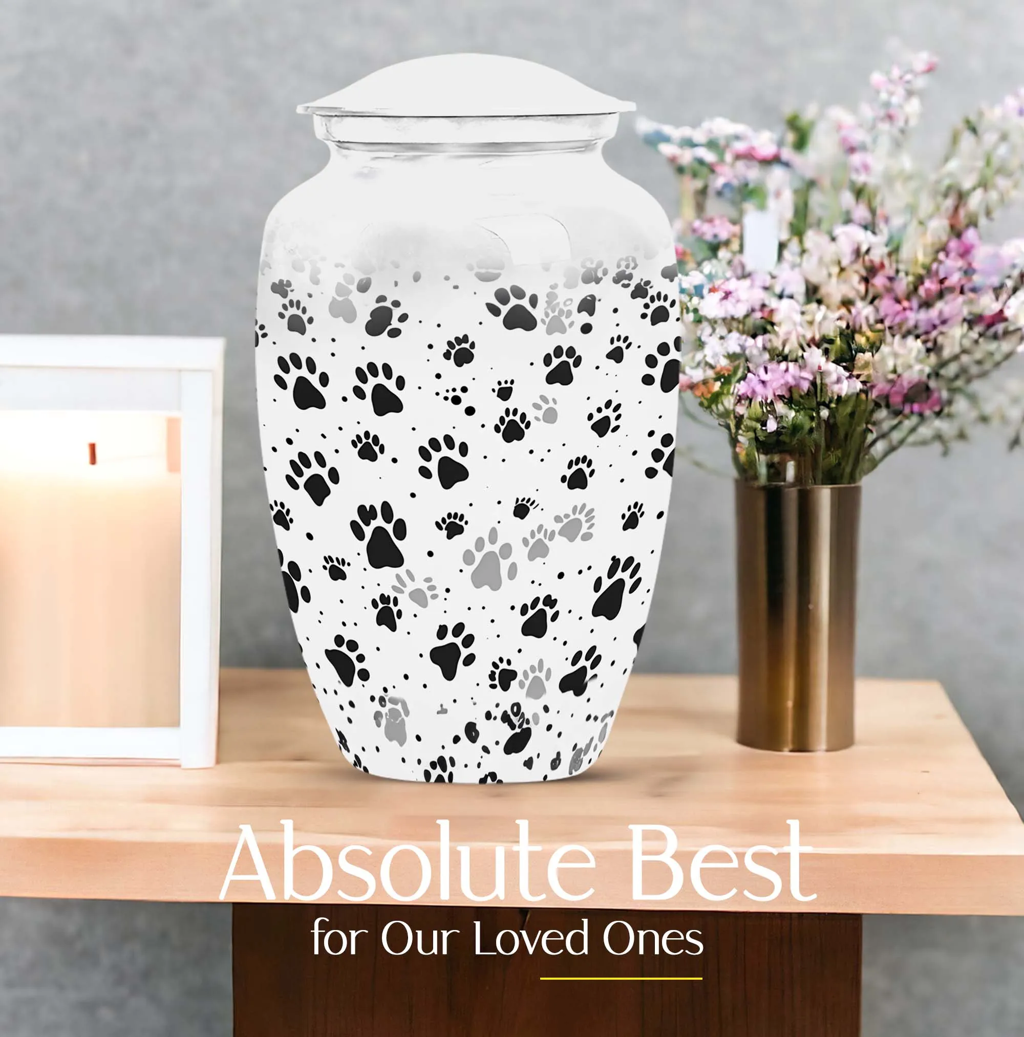 Remembering Paws: Classic Cremation Urn for Men