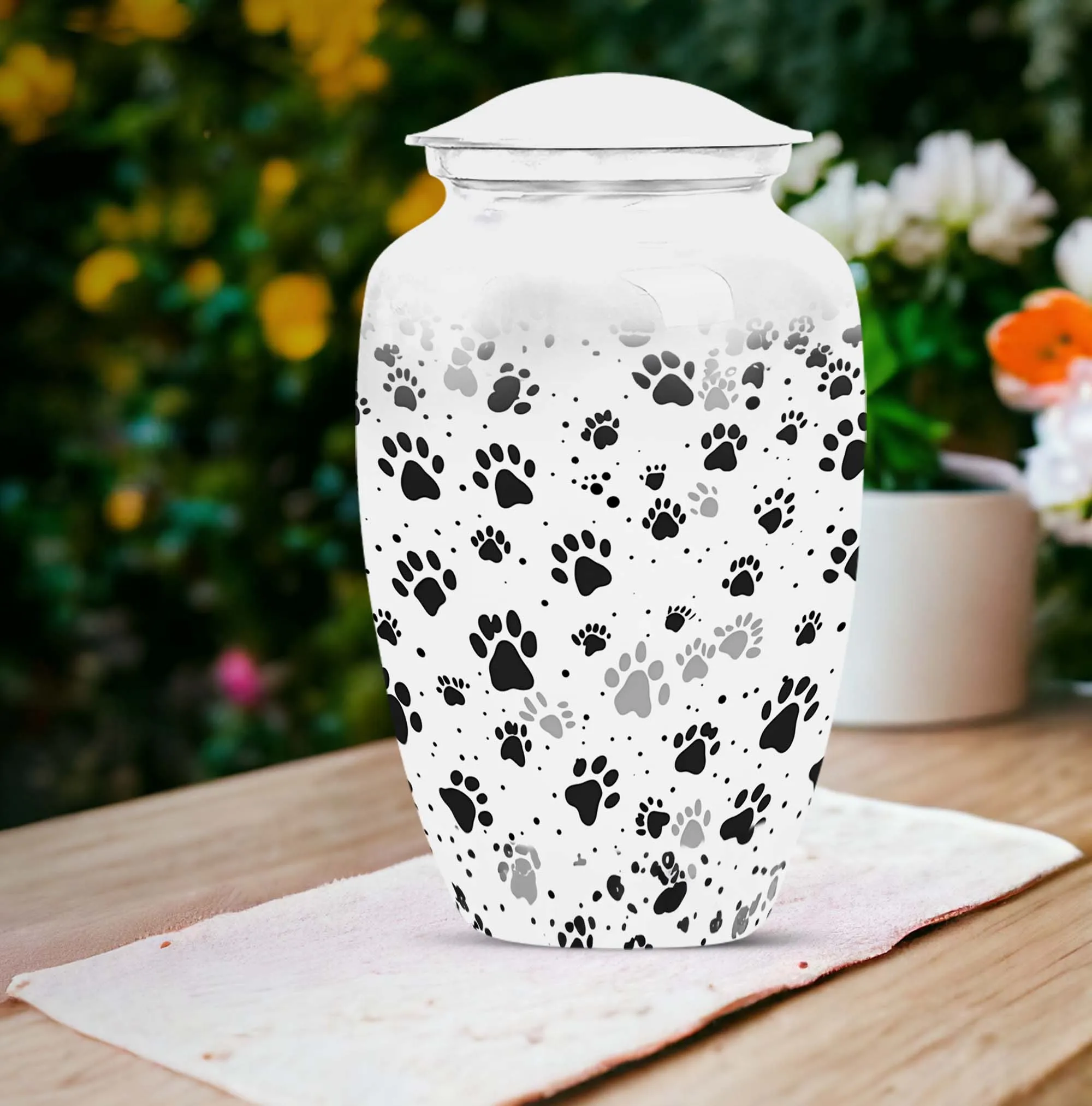 Remembering Paws: Classic Cremation Urn for Men