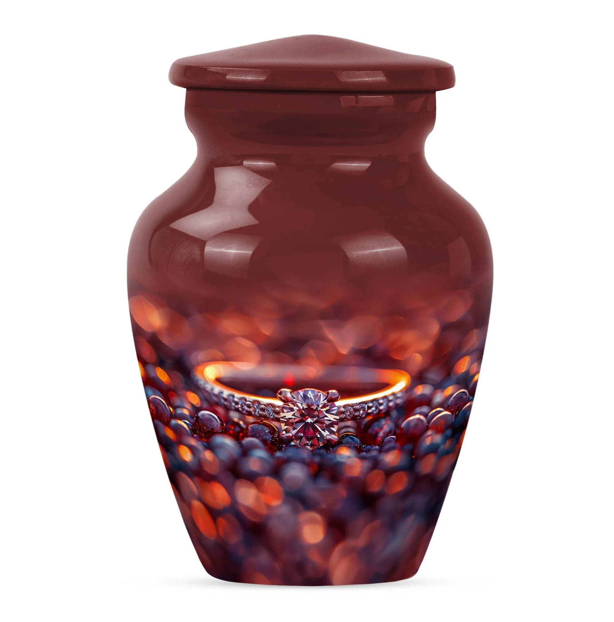 Ring Urn and Burial Custom Urn for Peaceful Eternity