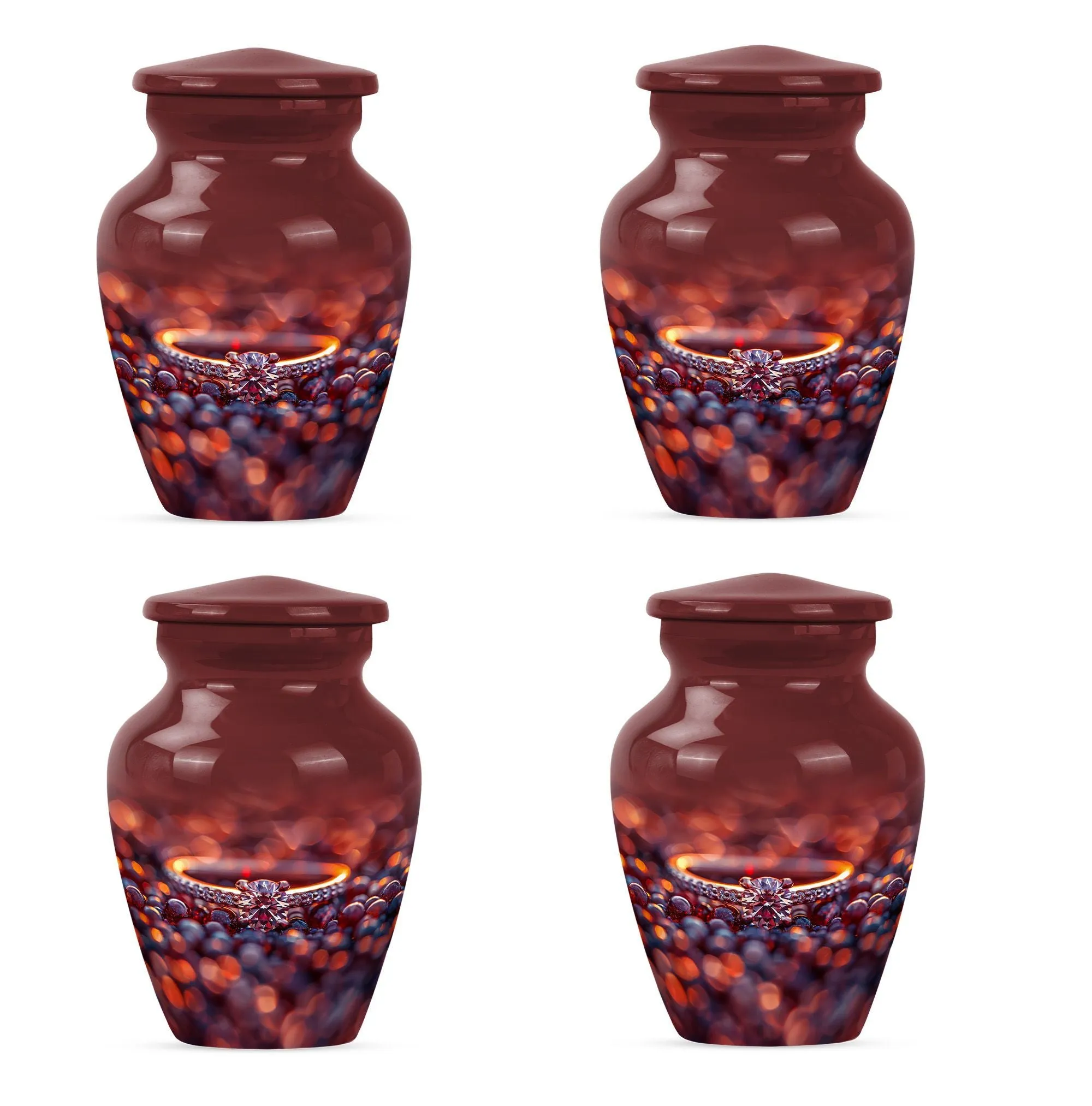 Ring Urn and Burial Custom Urn for Peaceful Eternity