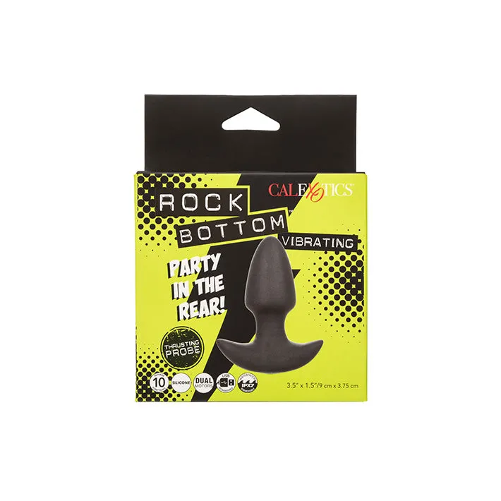 Rock Bottom Vibrating Thrusting Anal Plug