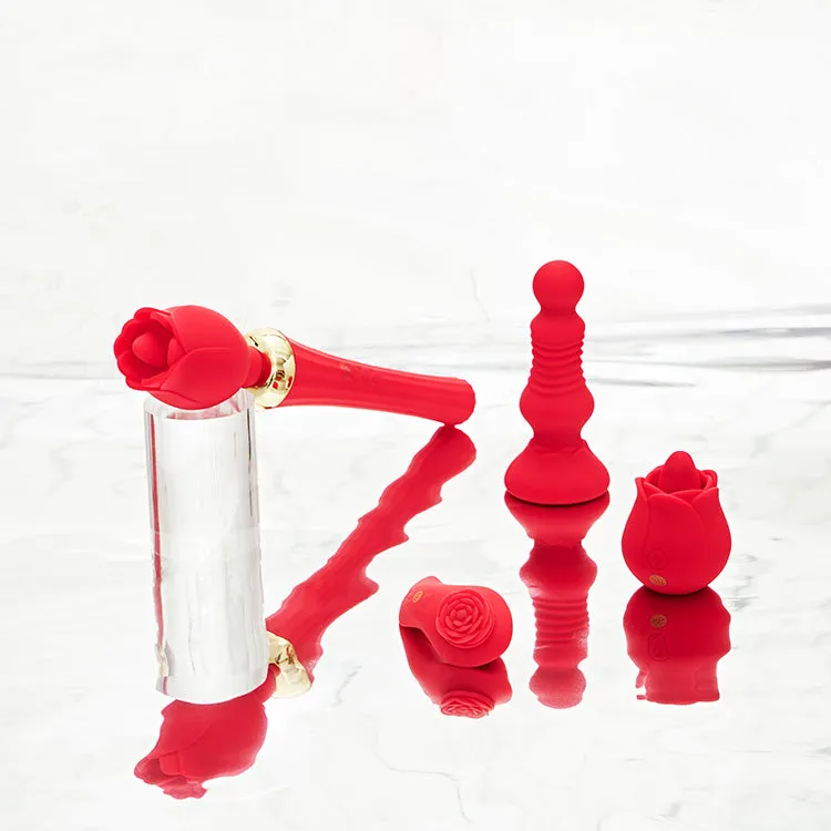 Rosegasm Rosebud Remote Controlled Thrusting Butt Plug