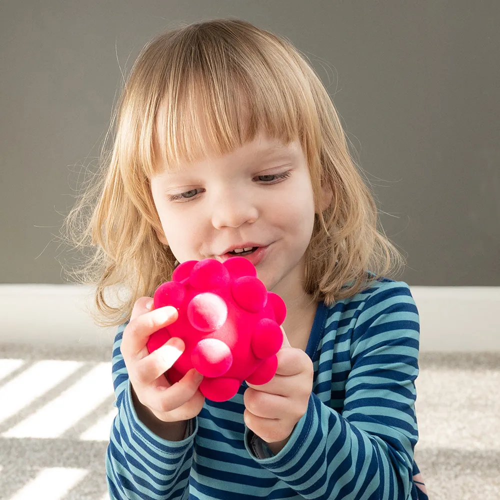 Rubbabu&reg; 3" Sensory Balls - 6 PC