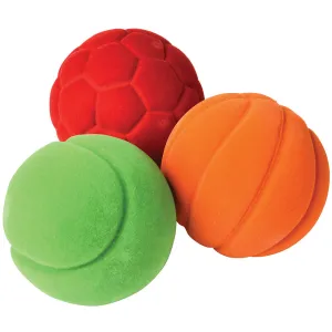 Rubbabu&reg; Small Sports Balls - 3 PC