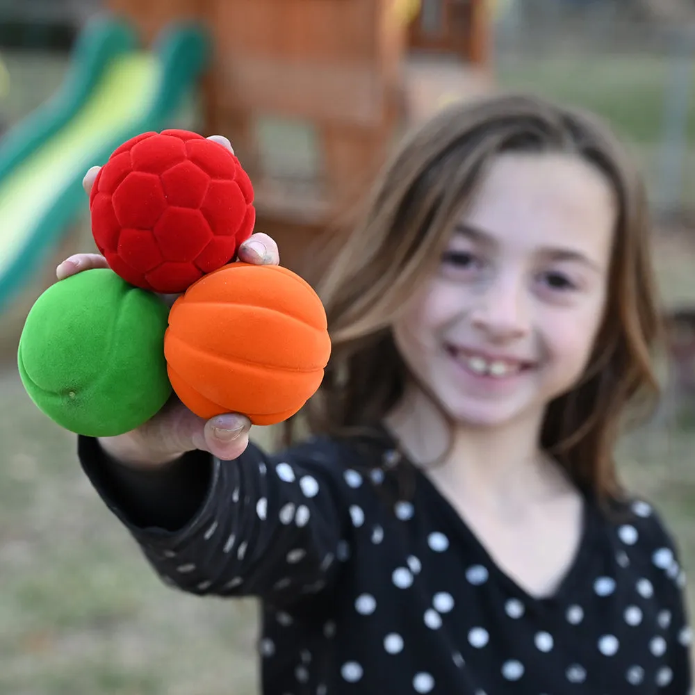 Rubbabu&reg; Small Sports Balls - 3 PC