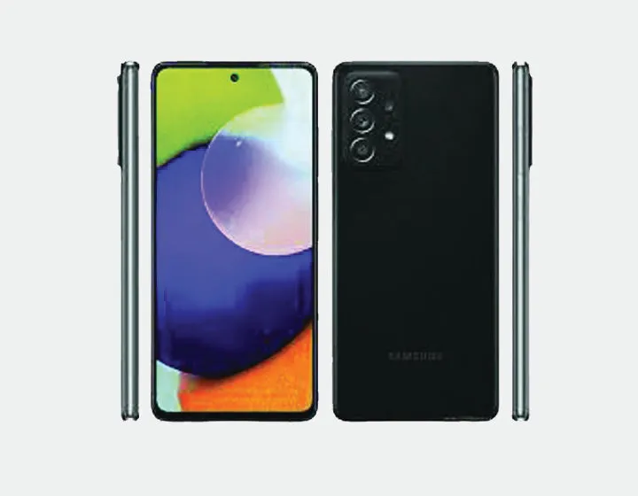 Samsung Galaxy A72 A725F-DS 4G Dual 256GB 8GB RAM GSM Unlocked - Awesome Black
