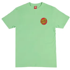 Santa Cruz Classic Dot Chest T-Shirt - Apple Mint
