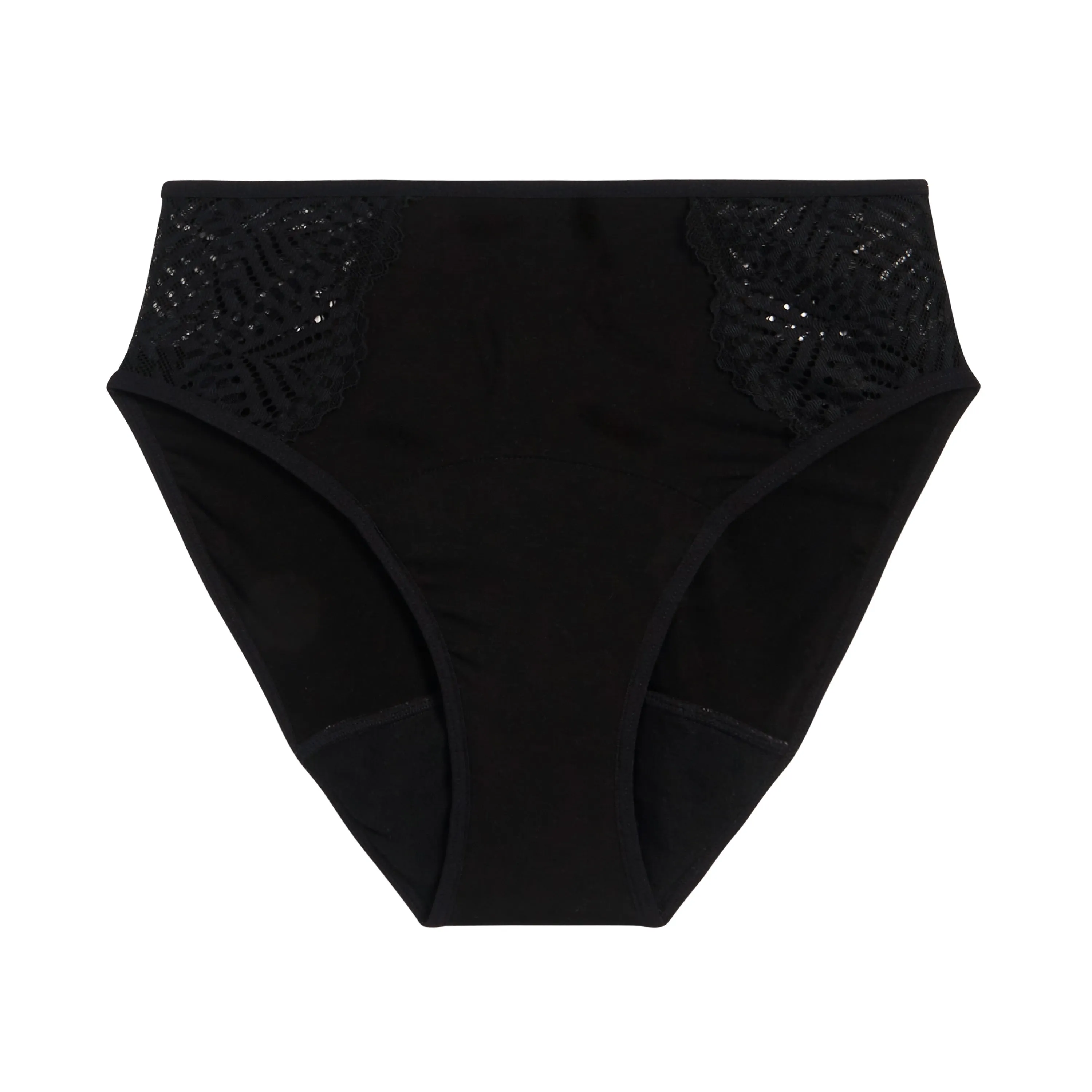 Sensual French Cut Moderate Black