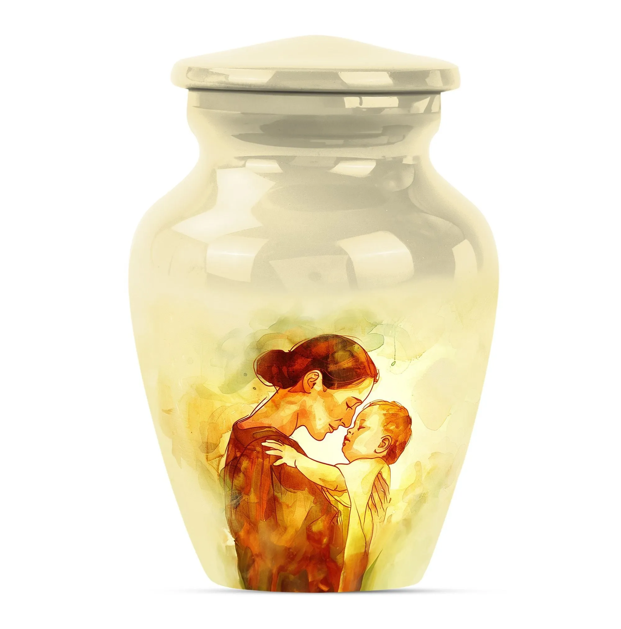 Serenity: Mother Urn, Timeless Memorial Cremation Artifact