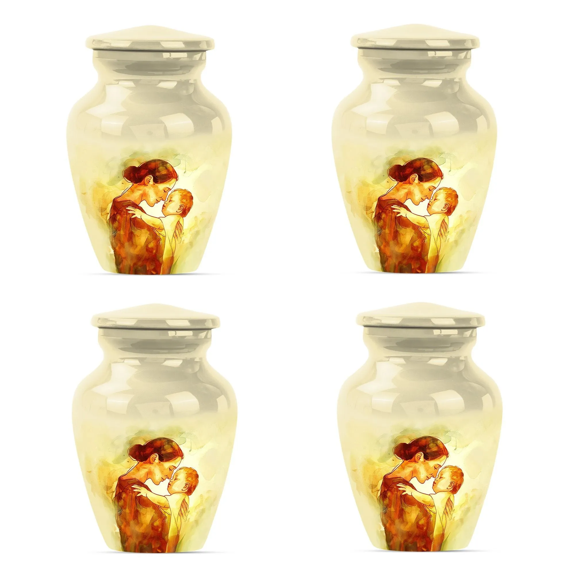 Serenity: Mother Urn, Timeless Memorial Cremation Artifact
