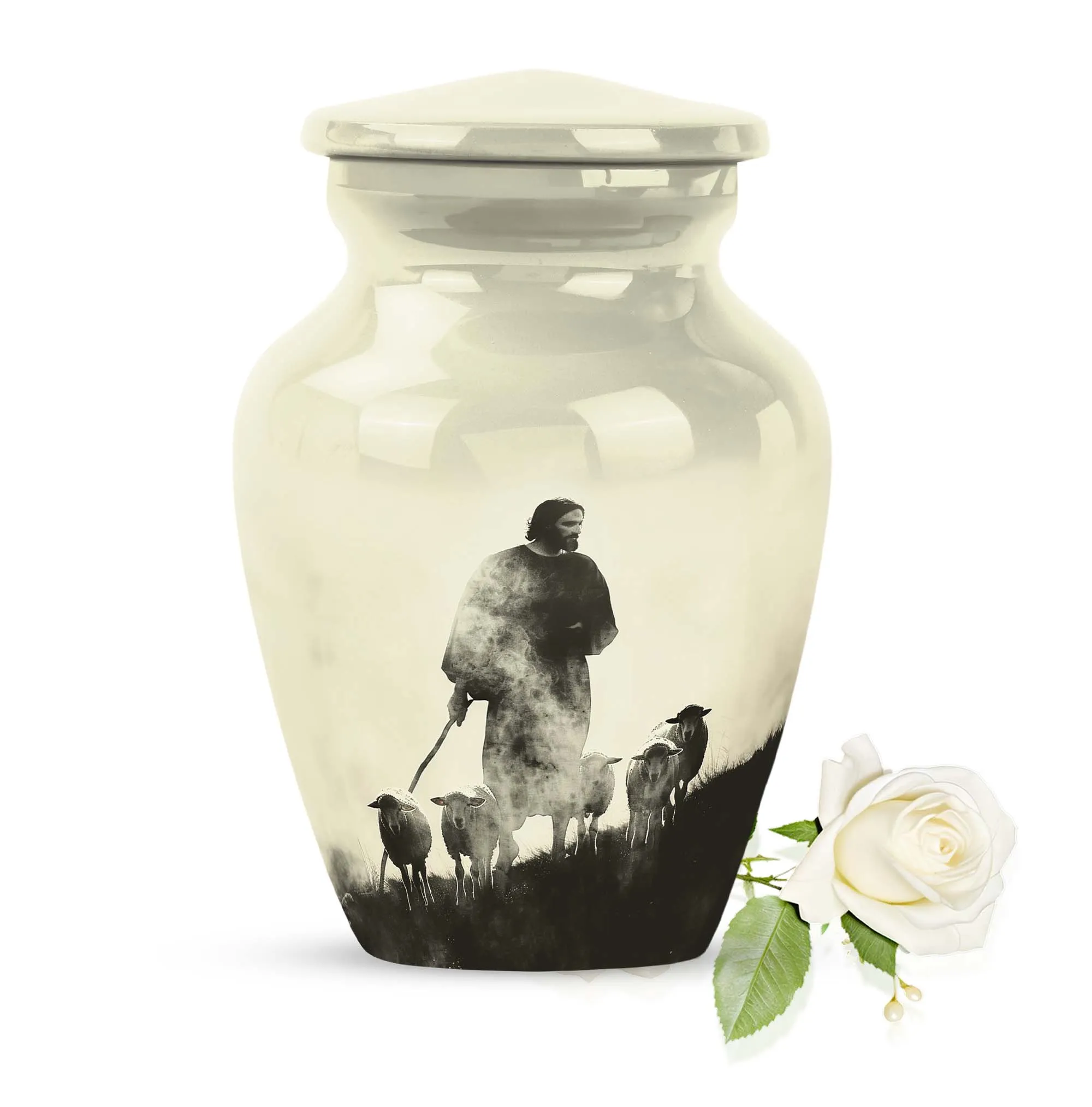 Shepherd Urn as Memorial Cremation Vault